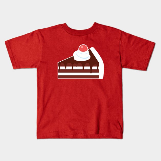 Chocolate Cake Kids T-Shirt by tjasarome